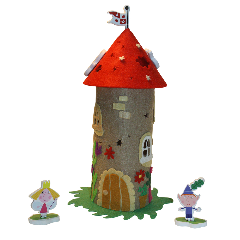 Шьем игрушку из фетра – Волшебный замок Холли из серии Бен и Холли  